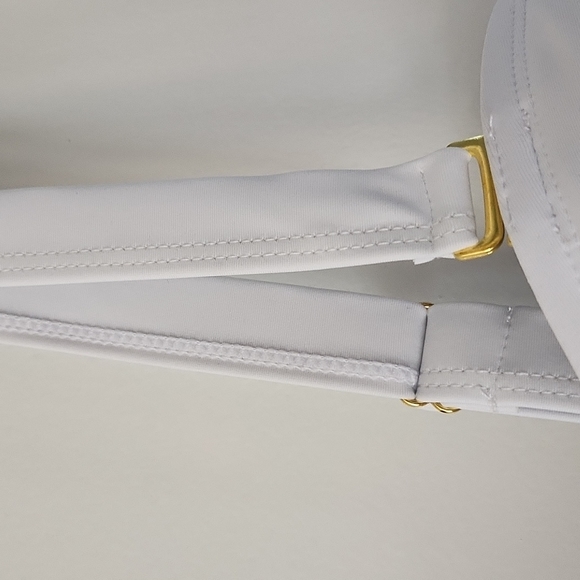 White Bathing Suit Top - Picture 2 of 7